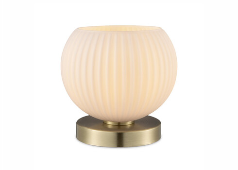 Lauavalgusti CREDO messing / klaas, D20xH18,5 cm, E27