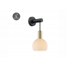 Seinavalgusti CREDO messing / klaas, D20xH35 cm, E14
