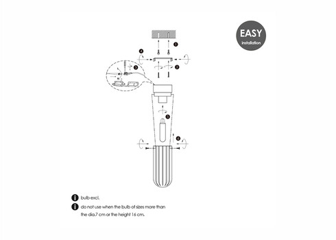 Laevalgusti CAPRI puit / suitshall, D10xH26 cm, E27