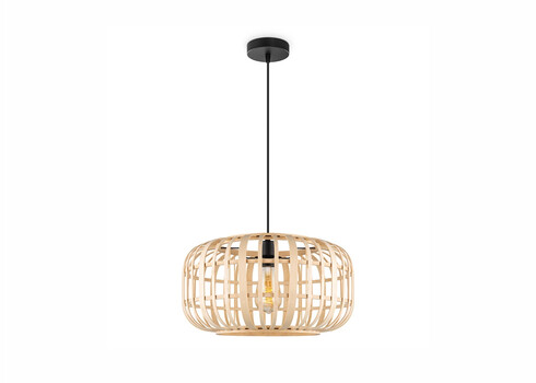 Rippvalgusti BAMBOO naturaalne, D40xH126 cm, E27