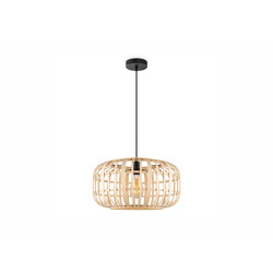 Rippvalgusti BAMBOO naturaalne, D40xH126 cm, E27