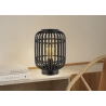 Lauavalgusti BAMBOO must, D21,5xH30 cm, E27