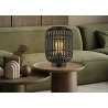 Lauavalgusti BAMBOO must, D21,5xH30 cm, E27