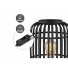 Lauavalgusti BAMBOO must, D21,5xH30 cm, E27