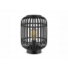 Lauavalgusti BAMBOO must, D21,5xH30 cm, E27