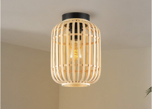 Laevalgusti BAMBOO naturaalne, D21,5xH30 cm, E27