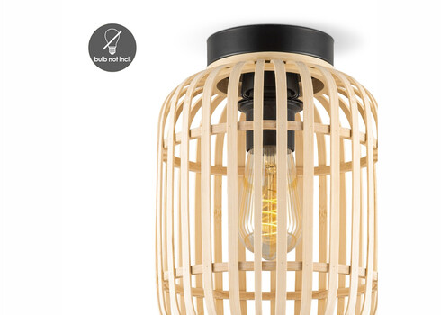 Laevalgusti BAMBOO naturaalne, D21,5xH30 cm, E27