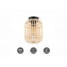 Laevalgusti BAMBOO naturaalne, D21,5xH30 cm, E27