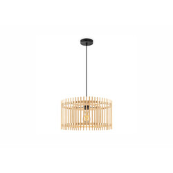 Rippvalgusti BAMBOO naturaalne, D40xH126 cm, E27
