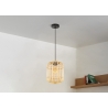 Rippvalgusti BAMBOO naturaalne, D21,5xH131 cm, E27