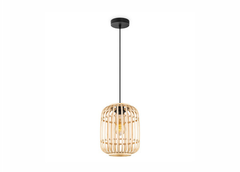 Rippvalgusti BAMBOO naturaalne, D21,5xH131 cm, E27