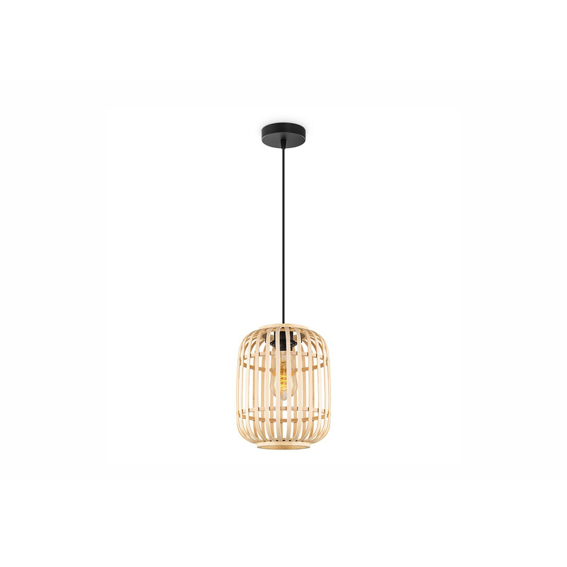 Rippvalgusti BAMBOO naturaalne, D21,5xH131 cm, E27