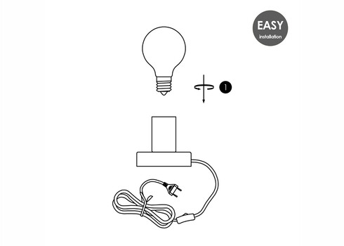 Lauavalgusti STEN mattkuldne / marmor, D10xH9 cm, E27