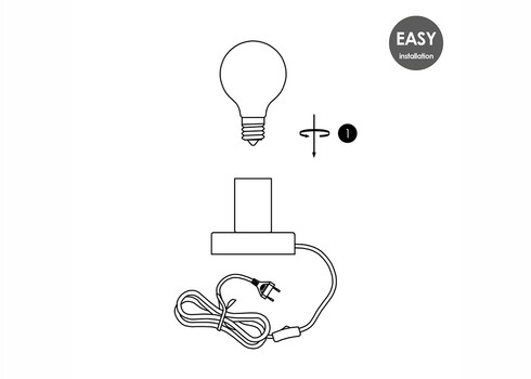 Lauavalgusti STEN matthõbe / marmor, D10xH9 cm, E27