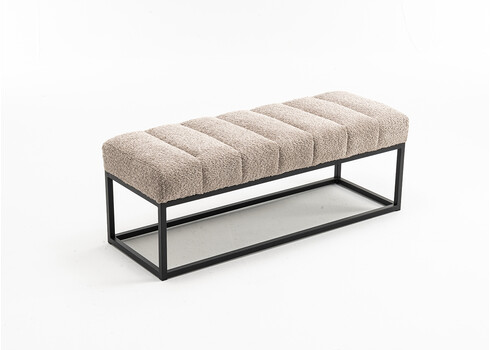 Pink PETIT BEAUTE beež buklee, 108x40x40 cm