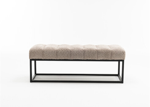 Pink PETIT BEAUTE beež buklee, 108x40x40 cm