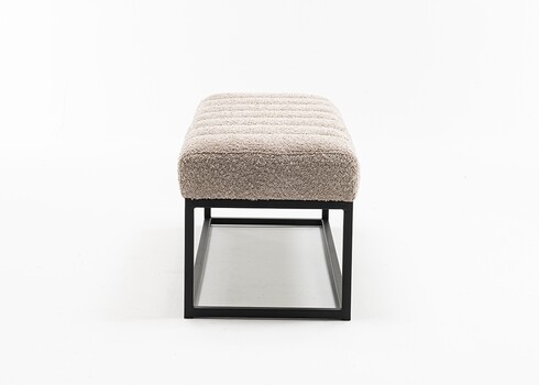 Pink PETIT BEAUTE beež buklee, 108x40x40 cm