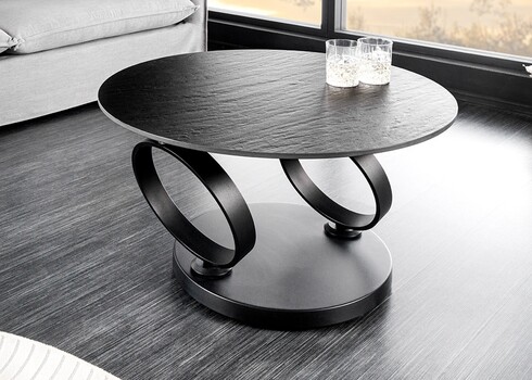 Diivanilaud MOVEMENT must / hall, 134x80xH44 cm