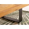 Diivanilaud IRON CRAFT mango, 100x60xH38 cm