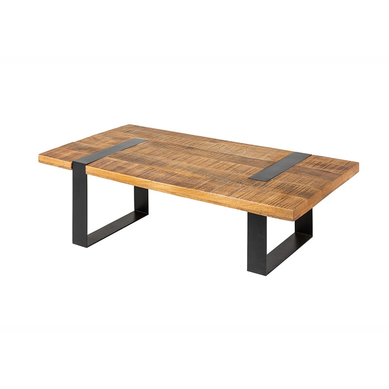 Diivanilaud IRON CRAFT mango, 100x60xH38 cm