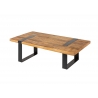 Diivanilaud IRON CRAFT mango, 100x60xH38 cm