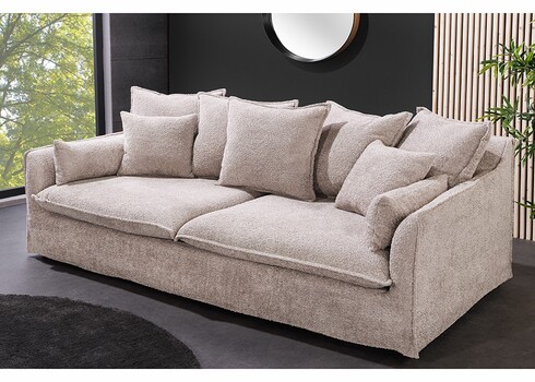 Diivan HEAVEN beež buklee, 200x105xH88 cm