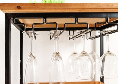 Veiniriiul SEVEN SEAS pruun, 48x34xH120 cm