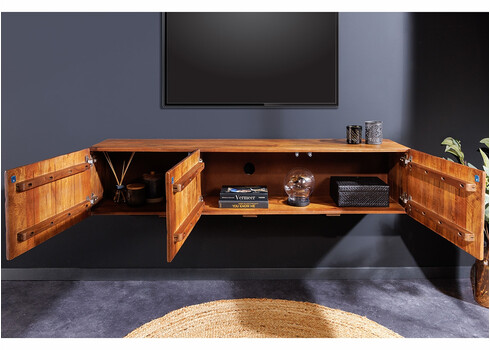 Tv-alus VULCANO mango, 160x34xH29 cm