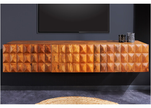 Tv-alus VULCANO mango, 160x34xH29 cm