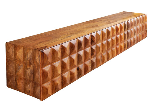 Tv-alus VULCANO mango, 160x34xH29 cm