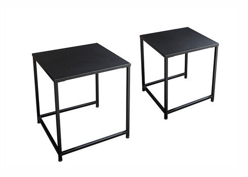 Diivanilaudade komplekt DURA must metall