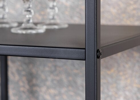 Riiul DURA must metall, 90x40xH180 cm