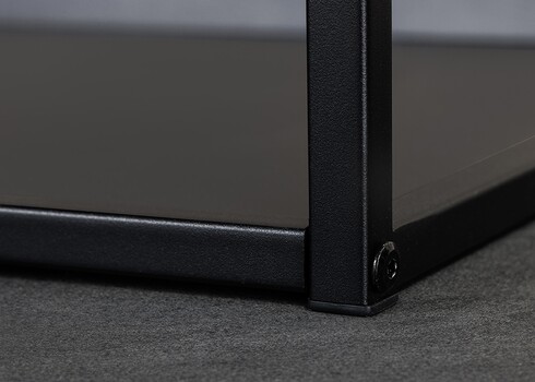 Riiul DURA must metall, 90x40xH180 cm