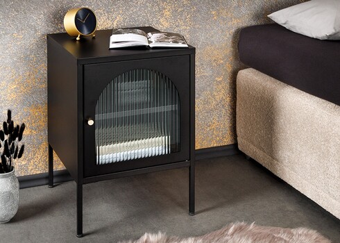 Öökapp PARIS must, 40x40xH61 cm