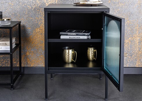 Öökapp PARIS must, 40x40xH61 cm