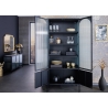 Vitriinkapp PARIS must, 80x35xH180 cm