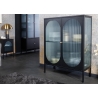 Vitriinkapp PARIS must, 90x35xH110 cm