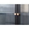 Vitriinkapp PARIS must, 90x35xH110 cm
