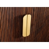 Kummut GATSBY pruun / marmorvalge, 180x45xH87 cm