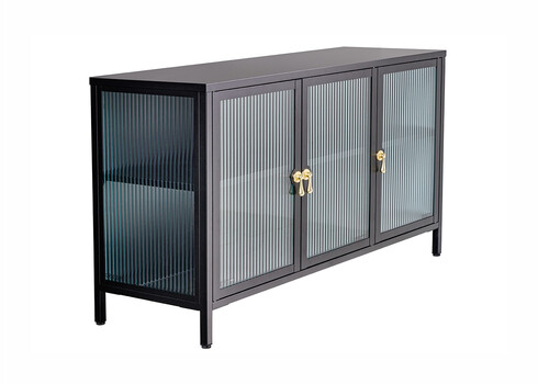 Vitriinkapp AMSTERDAM must, 105x35xH70 cm