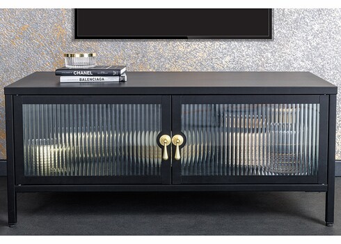 Vitriinkapp AMSTERDAM must, 90x35xH40 cm