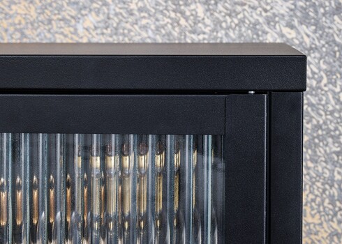 Vitriinkapp AMSTERDAM must, 90x35xH40 cm