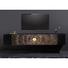 Tv-alus GOLDEN SUNSET must / kuldne, 160x33xH33 cm