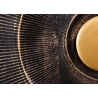 Tv-alus GOLDEN SUNSET must / kuldne, 180x40xH55 cm