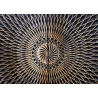 Kummut ILLUSION must / kuldne, 177x38xH76 cm