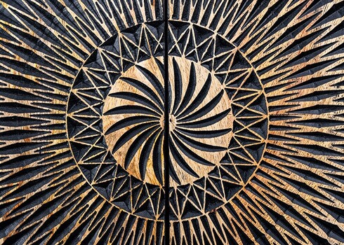 Kapp ILLUSION must / kuldne, 100x38xH120 cm