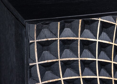 Kapp ILLUSION must / kuldne, 100x38xH120 cm