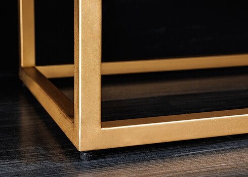 Kapp ILLUSION must / kuldne, 100x38xH120 cm