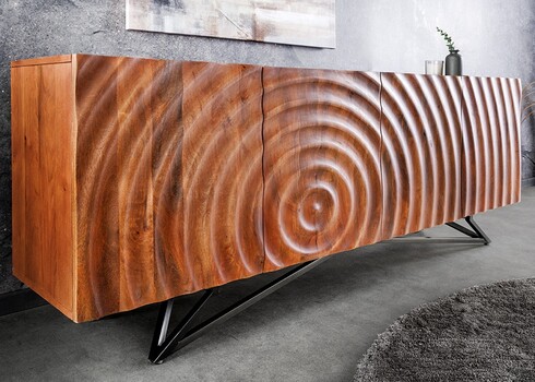 Kummut ZEN pruun, 177x38xH75 cm