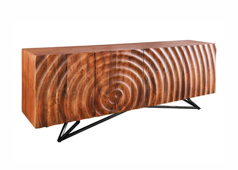 Kummut ZEN pruun, 177x38xH75 cm